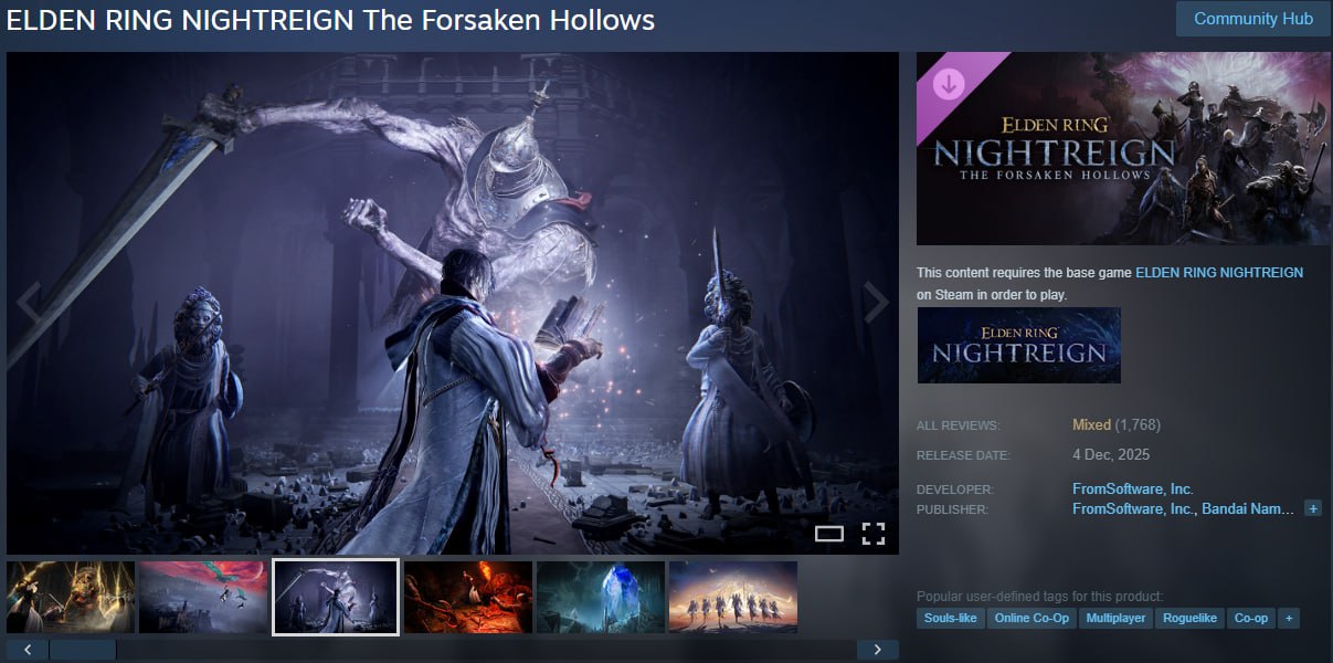 🏆 DLC ДЛЯ Elden Ring: Nightreign